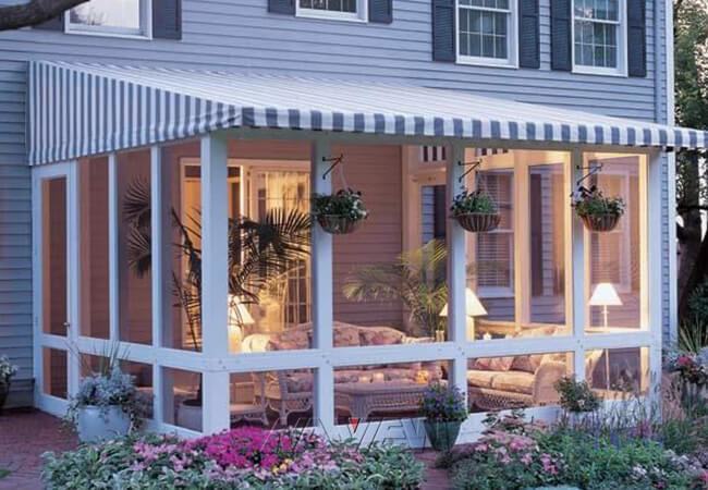 All Season Screened In Porch Prefabricated Screened Porch Customized