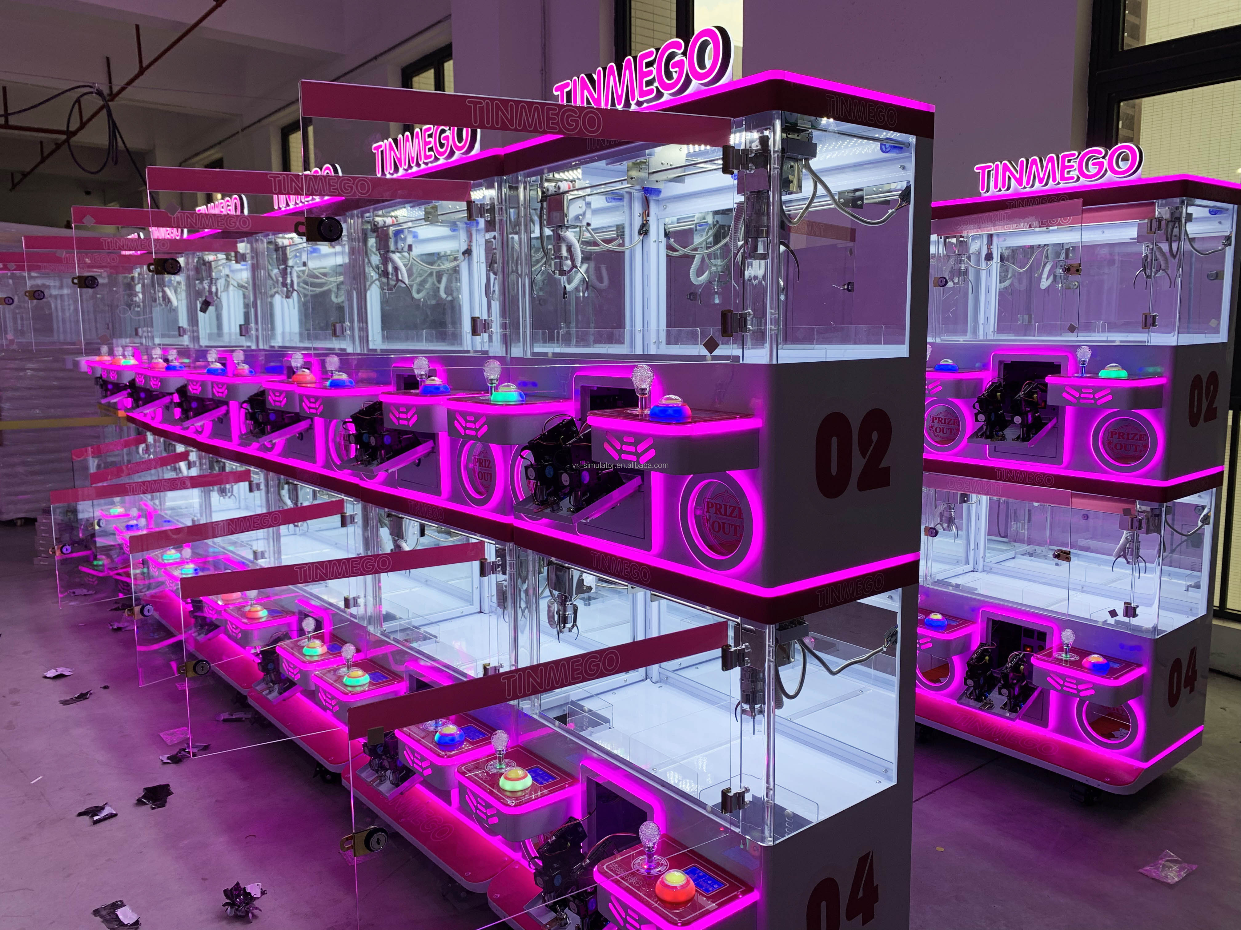 Dreamland Original game machine factory mini toy crane arcade machine mini claw game machine with bill acceptor