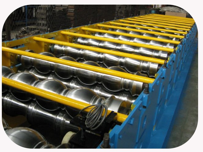 Alibaba china promotional glazed tile forming machine for 1100