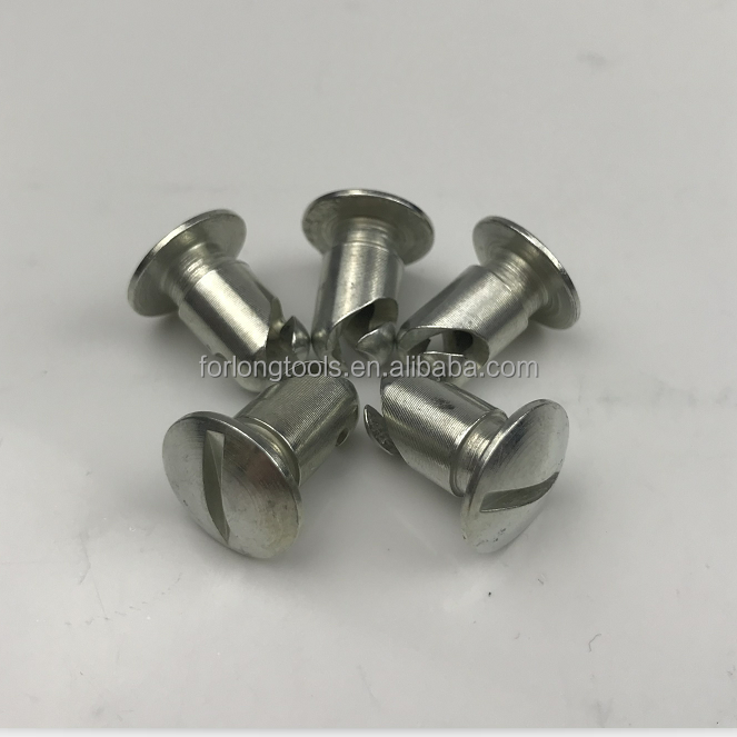 Universal 3/8" X1/2" STEEL UNDERCUT QUARTER TURN BUTTONS DZUS FASTENERS