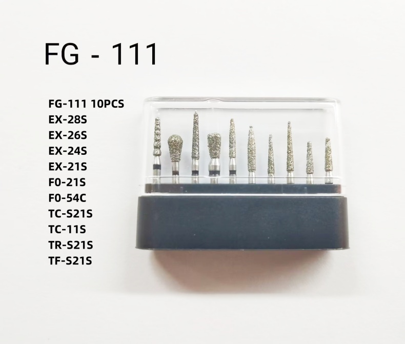 FG High Speed Polishing Rotary Bur Surgical Stainess Steel Dental Diamond Burs