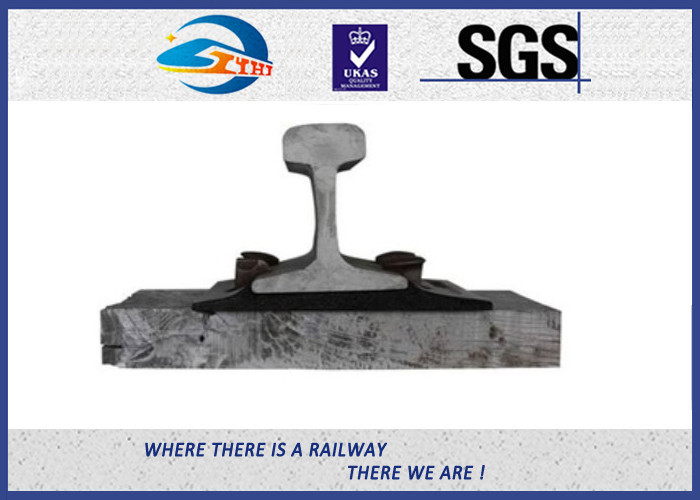 Double End Screw Spike 60Si2MnA 60Si2CrA Nabla Clip / Special Spring Washer