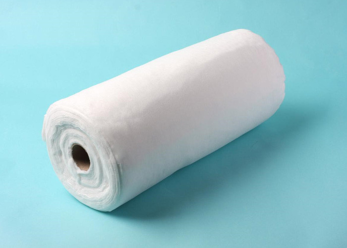 Surgical Absorbent Non Woven Cotton 85 - 93 Whiteness CE / FDA Certification