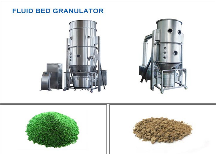 CE Approved 11RMP Batch Fluid Bed Dryer For Feedstuff Maggot Larvae