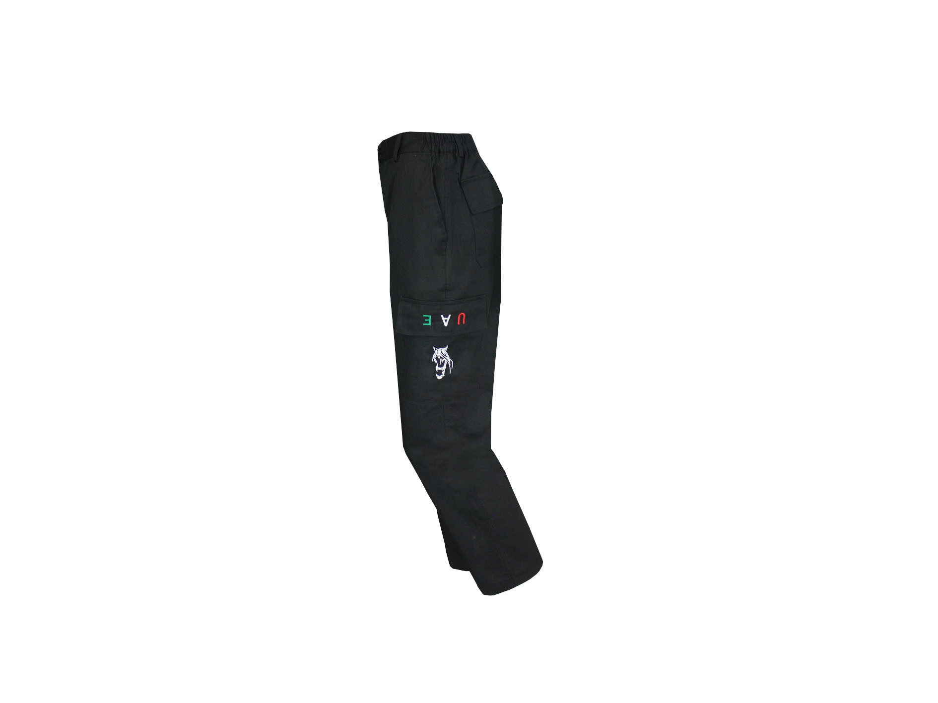 Polyester 65% Cotton 35% 160G Women Pants Bottoms With Embroidery