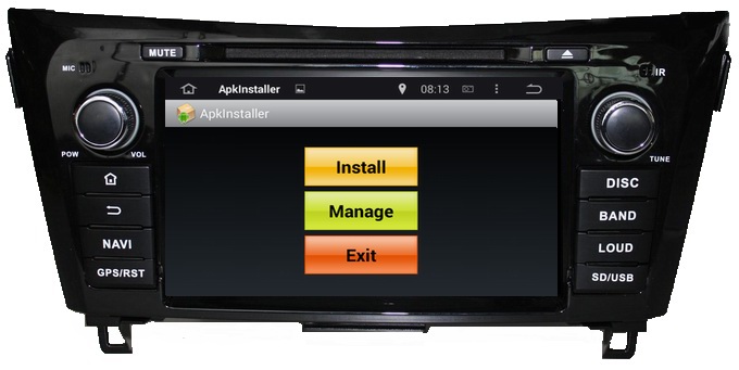Ouchuangbo Car GPS Stereo DVD Multimedia Kit for Nissan QashQai /X-Trail 2014 Android 4.4 3G Wifi Bluetooth OCB-8052D