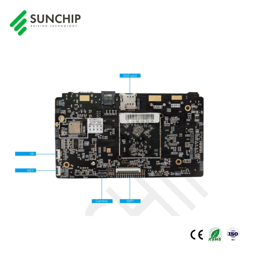 RK3566 PCBA Android Embedded Board With WIFI BT LAN 4G POE Android Development Board