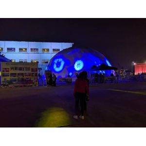 Exhibition Air Tight Inflatable Event Tent For Booth , Inflatable LED Tent