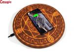 Colorful LED String Lights Qi Wireless Charger , Mobile Phone Qi Fast Charger