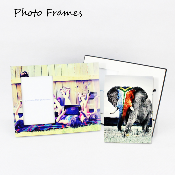 Customized MDF Dye Sublimation Blanks Cork Backed Board Placement