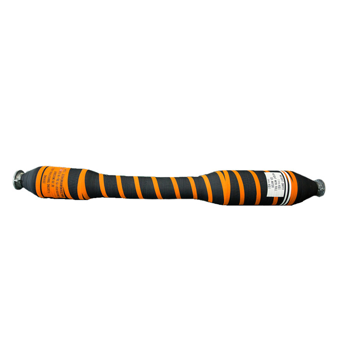 Crude Oil Delivery Tanker Rail Hose , Floating Offshore Marine Hose Large Diameter