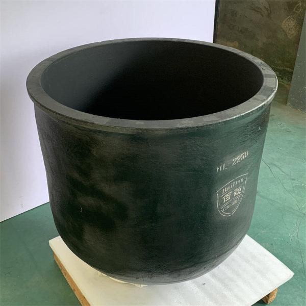 High Oxidation Resistance Metal Melting Crucibles Conventional Silicon Graphite Crucibles Circular