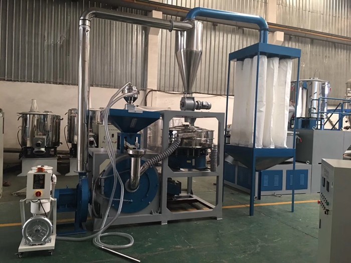 Inverter Control Plastic Grinding Pulverizer Machine