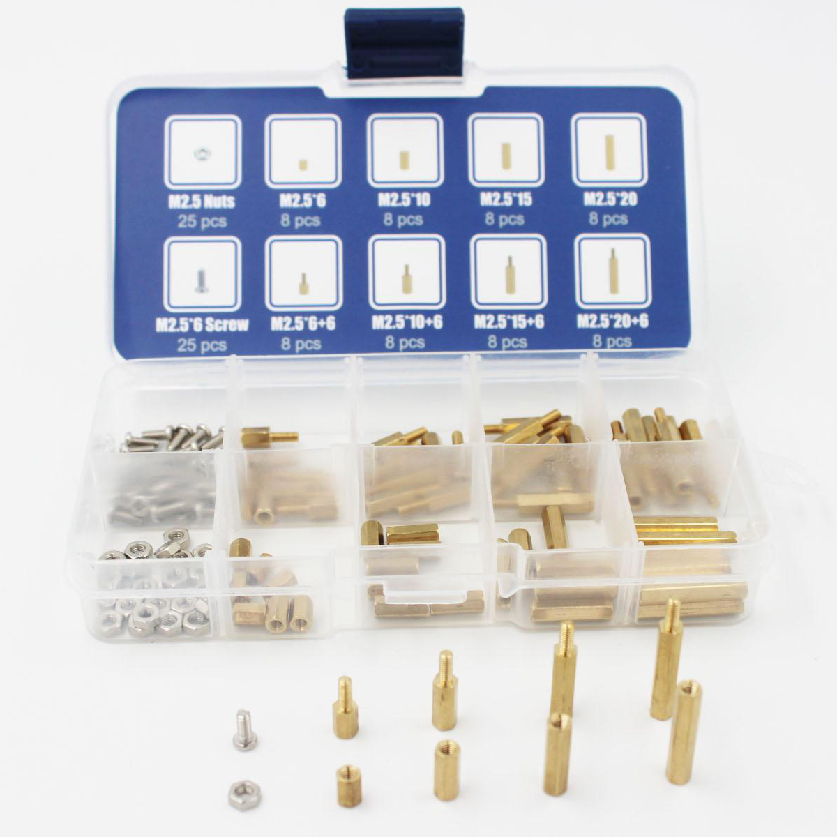 Brass Standoff Screw Hex Pcb Spacer M2 M2.5 M3 Male Female for Customized OEM Service