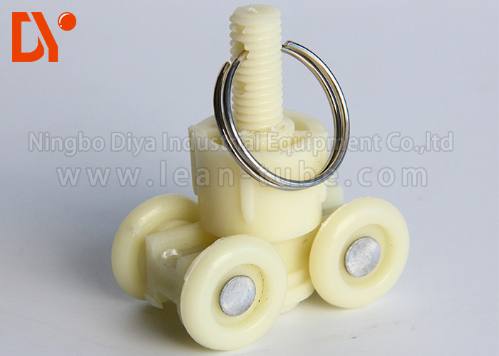 Metal Lean Tube Connector , Cold Welded Pipe Support Clamp Anti - Rust