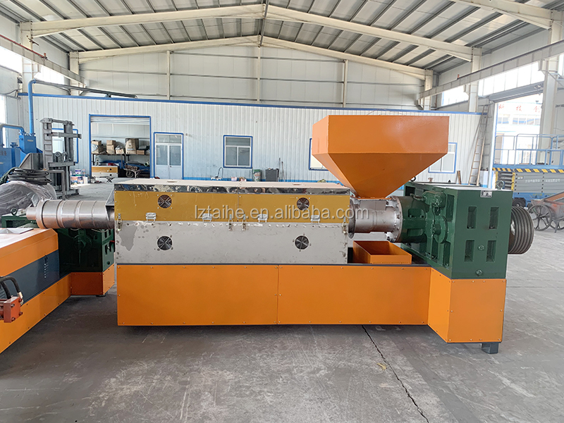 Double Stage Single Screw PP PE ABS Plastic Granules Pelletizer Extruder