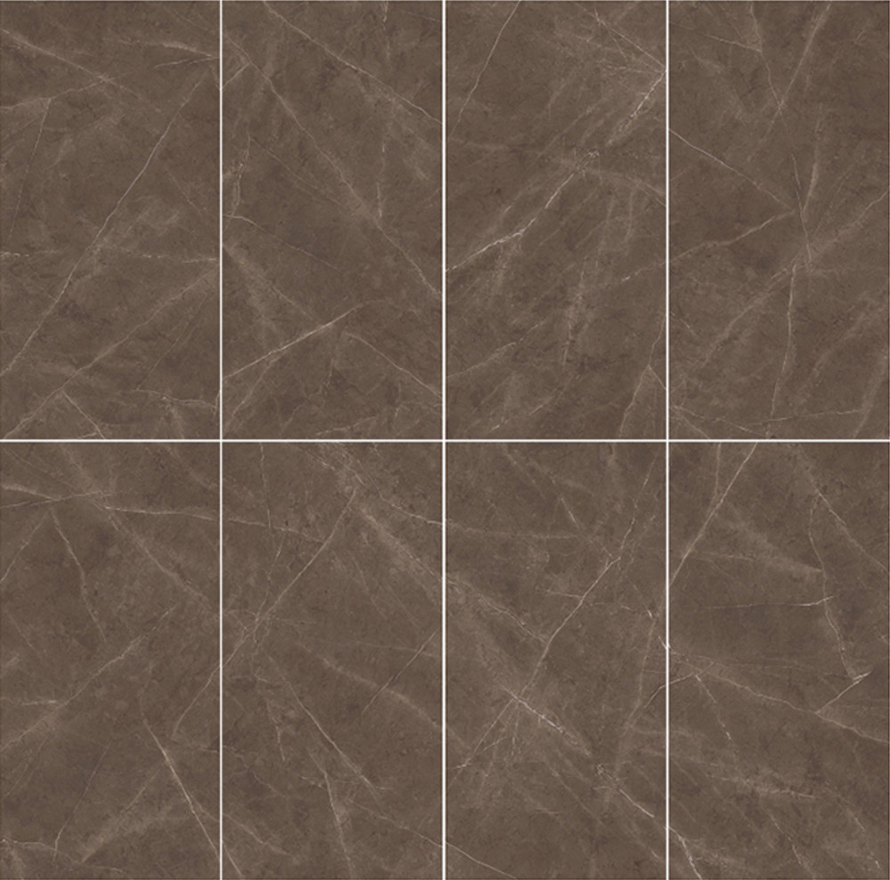 Bookmatch Ultra Thin Brow 750x1500 Marble Look Porcelain Tile