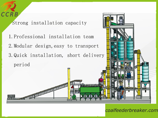 Dry Mortar Plant Installation Drawing