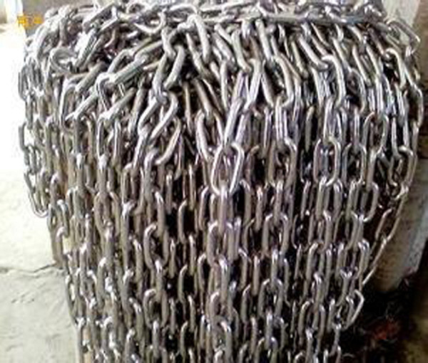 7 To 320Kn Round Steel Link Chain DIN764 Galvanized Link Chain