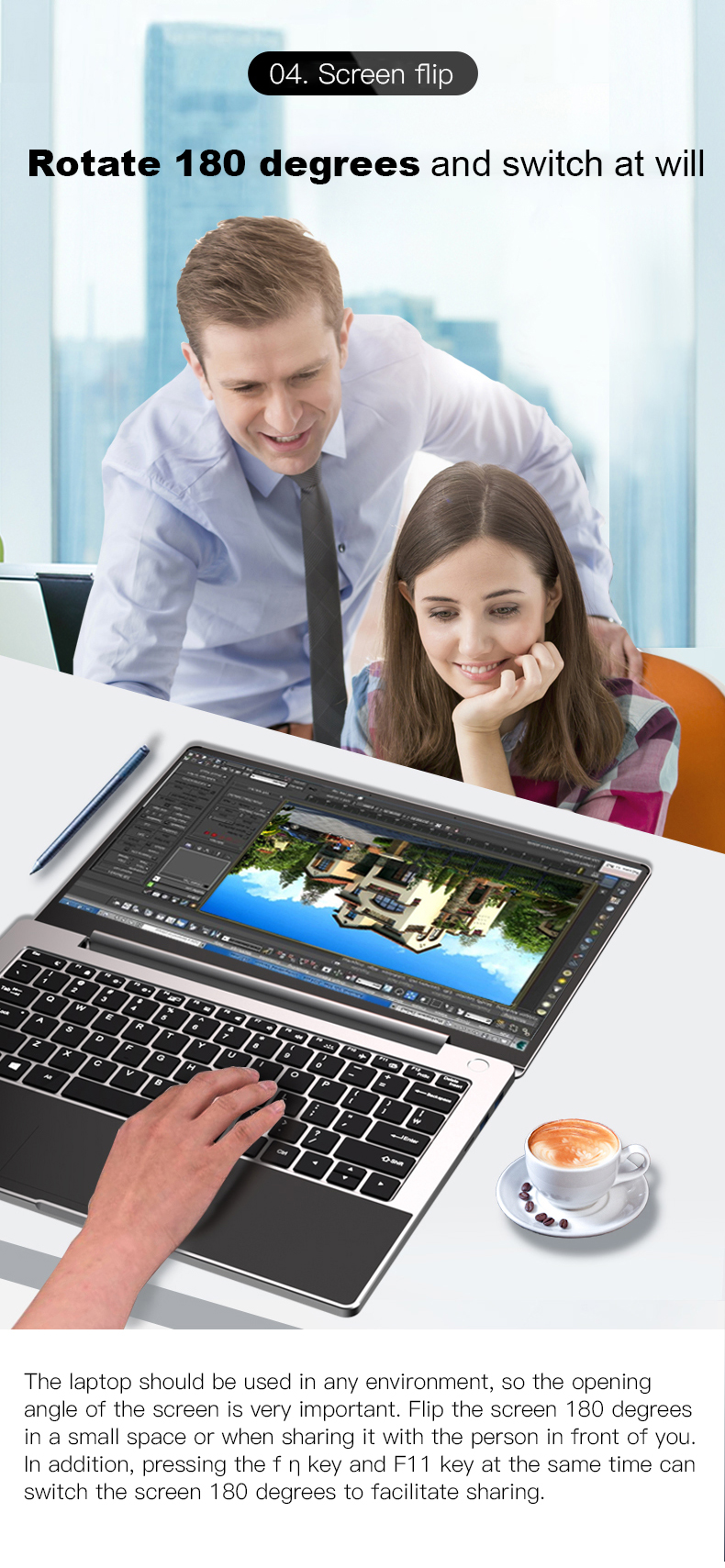 1.80GHz Ultra Thin Laptop Computer Intel I5 10210U CPU 14" 3840 × 2160 IPS