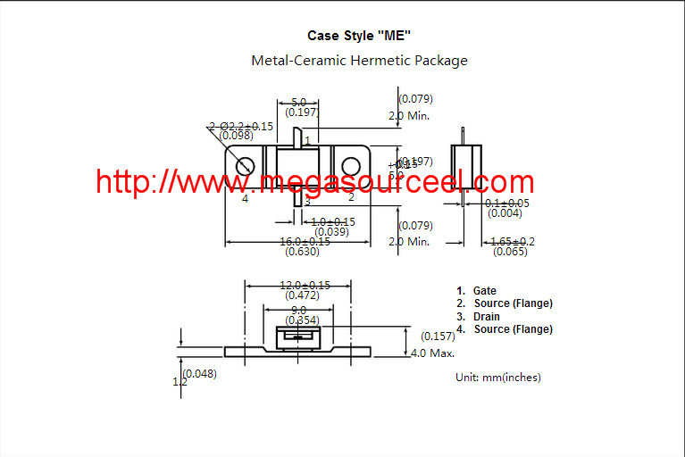 SUMI FLL357ME L-Band Medium & High Power GaAs FET Integrated Circuit Chip