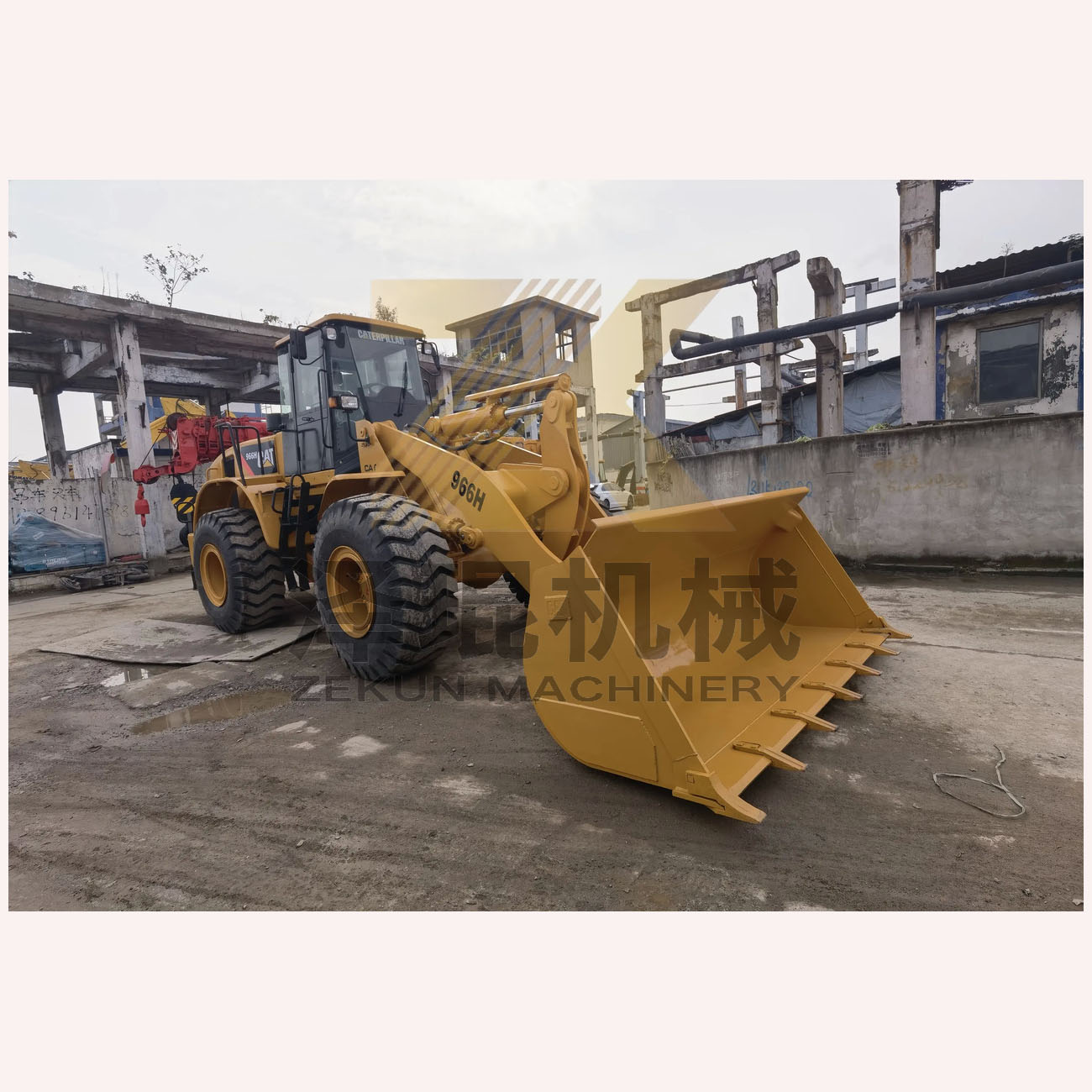 Used 966h Loader Construction Machine Original Caterpillar 966h Front Loader