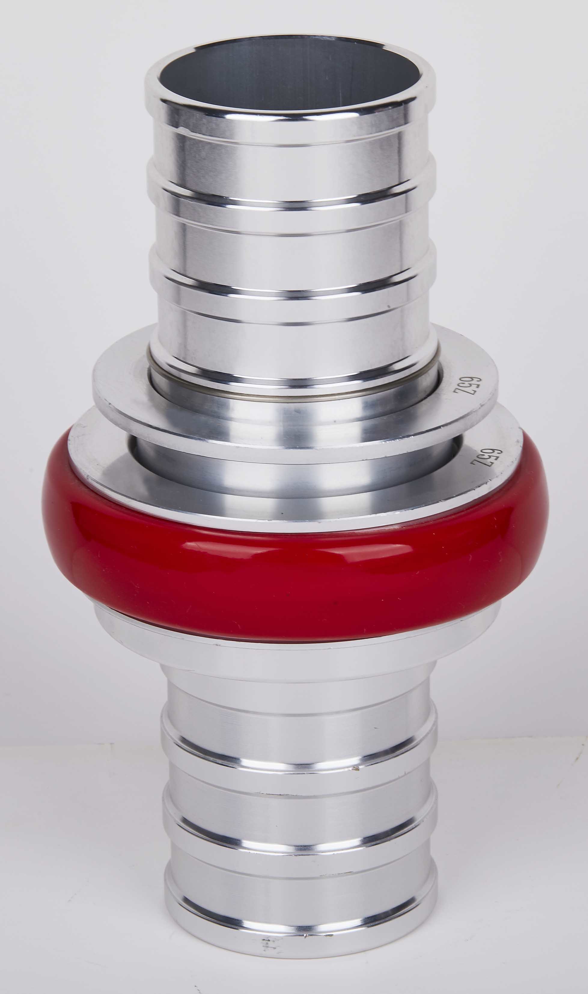 Machino Hose Coupling - 65mm -2.5”-Hydrant Fire Hose Coupling - Aluminum Construction