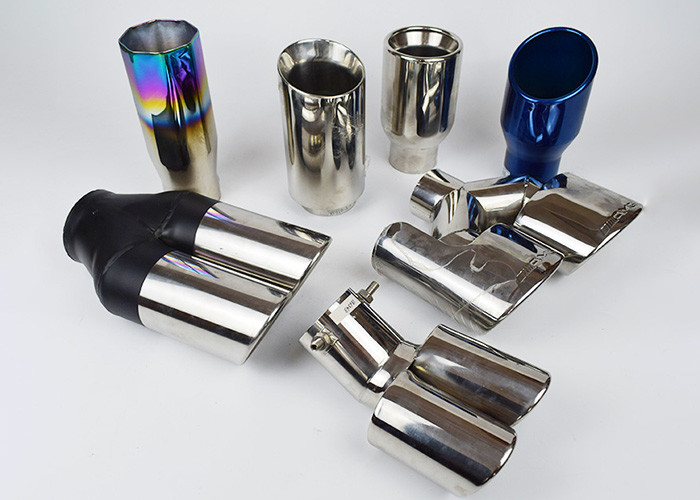 Sus304 Straight Cut Polished 3 Inch Muffler Tip