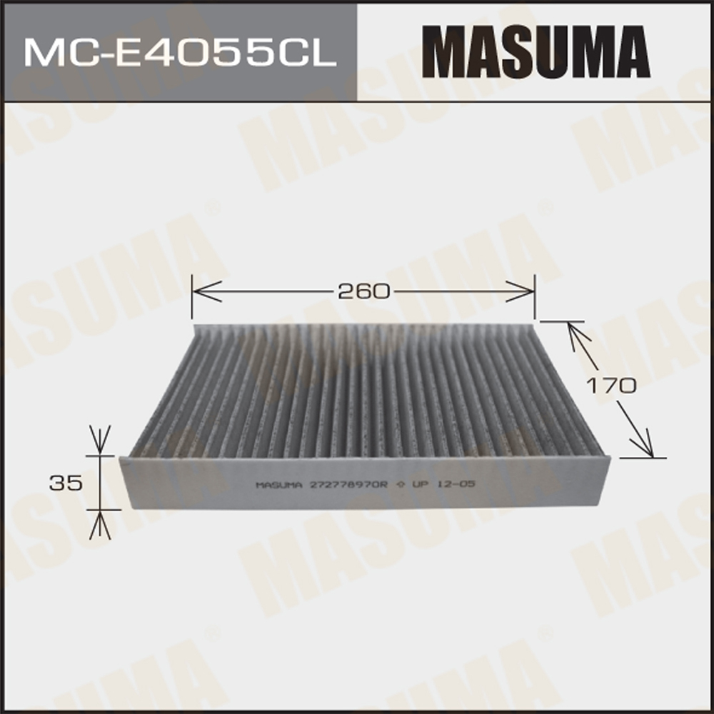 MC-E4055CL MASUMA Ecommerce Auto Engine Cabin Air Filter 272773488R for RENAULT MEGANE III