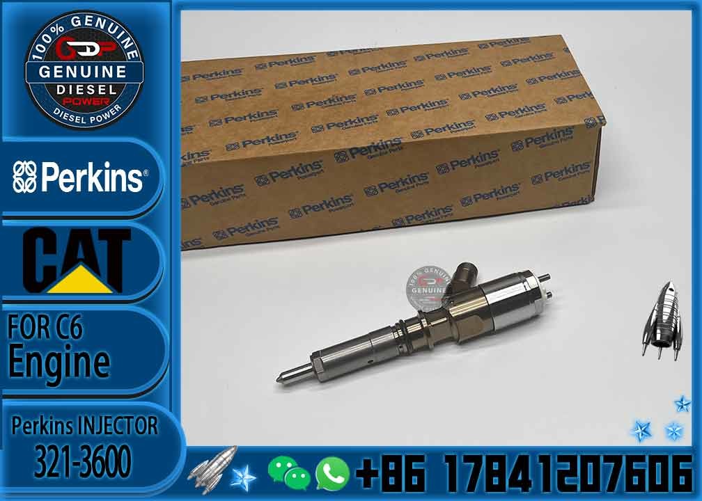 Excavator spare parts c6.6 injectors 320-3680 321-3600 3213600 for caterpillar 320d injector