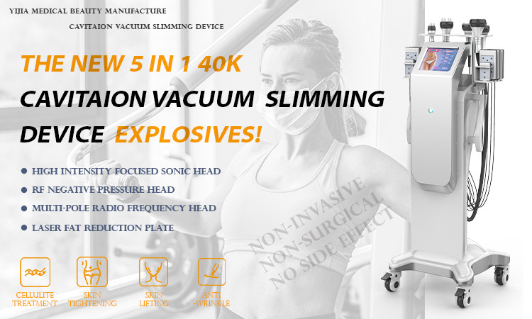 7 In 1 Vacuum Cavitation Machine Body Slimming RF Laser Beauty Instrument