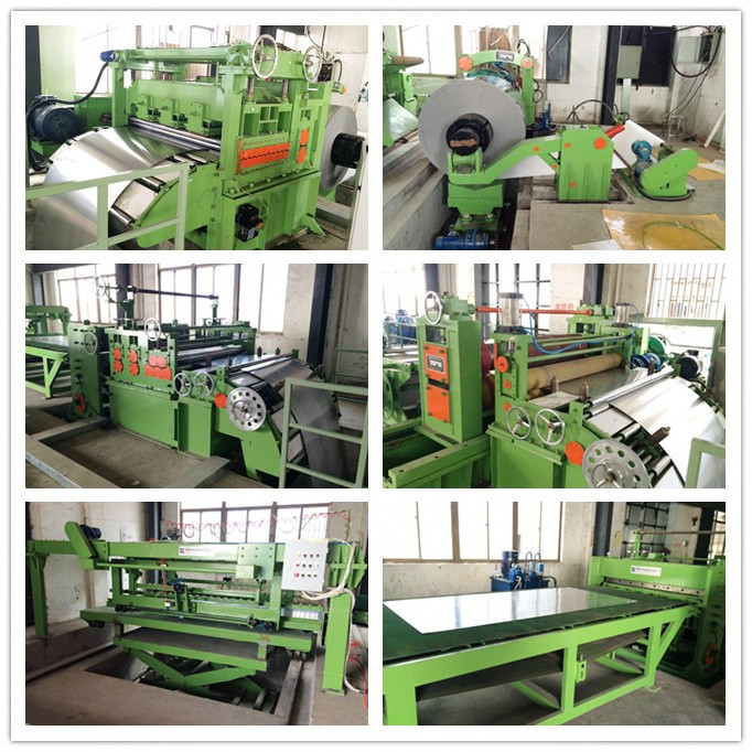 CE And ISO Certification Cut To Length Machine Steel Slitting Line With Automatic Easy Operation
