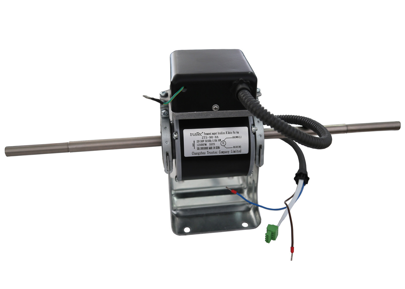 24V Variable Speed Brushless 100w Fan Coil Motor Direct Current High Torque