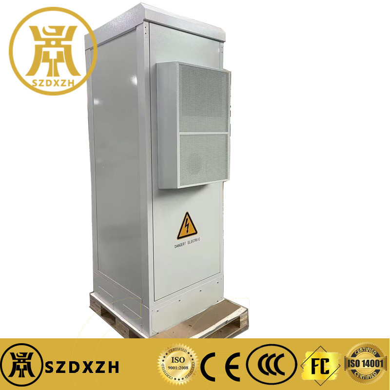 19 Inch Telecom Weatherproof Outdoor Power Cabinet Electrical Metal Cabinet Rack OEM