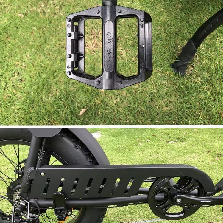 Fat Tire 73 Electric City Bike Front Suspension 48V 500W 750W Electric Bicycle 20"*4.0 Electric Fat Bike