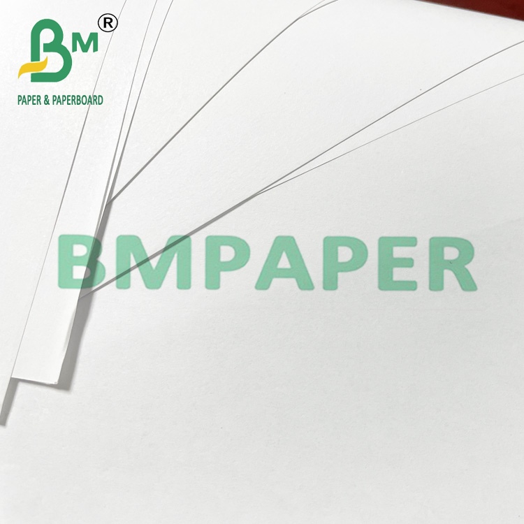 50g 53g Sheet Writing Smooth White Uncoated Woodfree Paper For Brochures