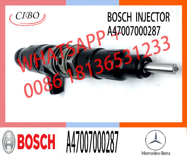 Diesel Engine Fuel Injector 4700700287 Common Rail Injector A47007000287 Auto Parts 0445120385