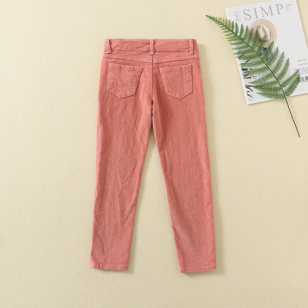 OEM Custom Kids Jeans Pants for Girl Light Wash Kid Girl Jeans Kids Denim Jeans