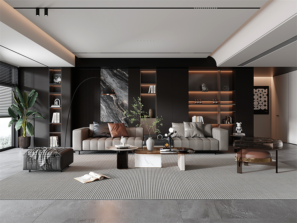 Durable Outdoor Wall Porcelain Marble Slabs For Restaurant And Black Matt Porcelain Rock Slabs 1420x2700mm For Kitchen