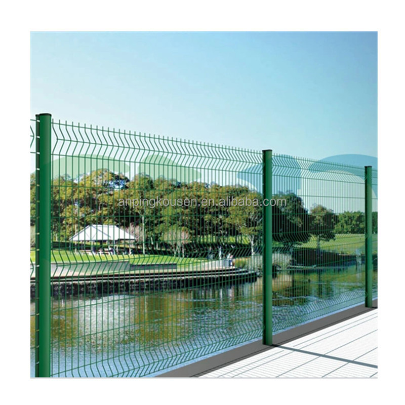 3D Curved Garden Farm Fence and Retail with Heat Treated Low Carbon Steel Wire