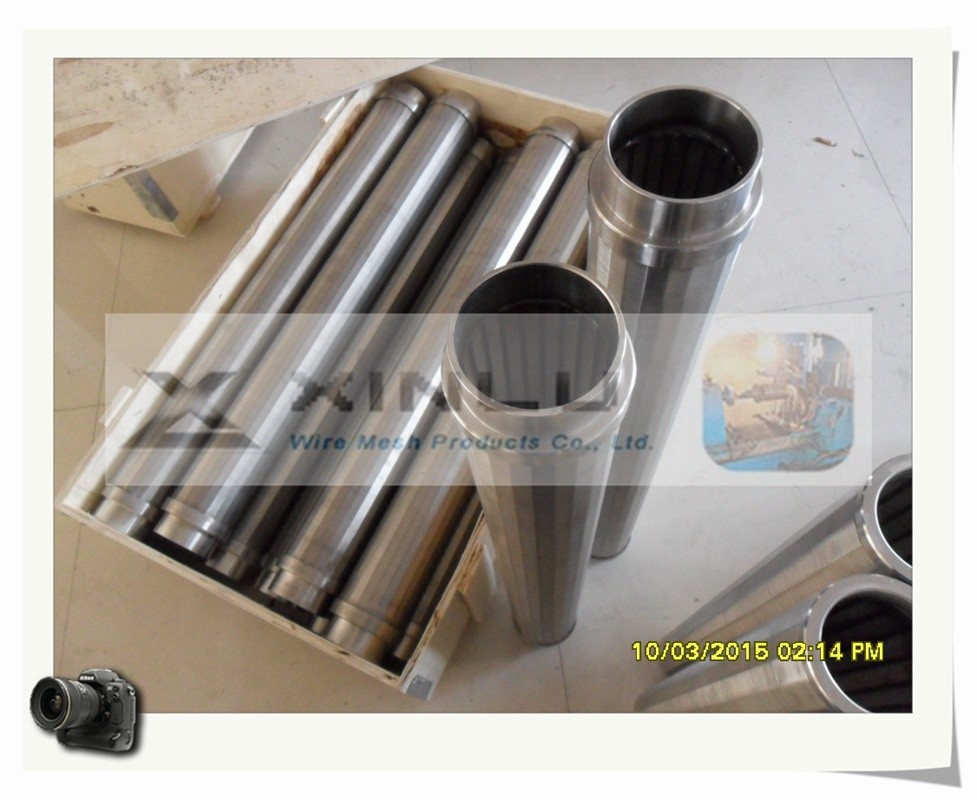 stainless steel strainer pipe / Water Well Screen / Johnson Wire Screen / wedge wire oil well screen for drilling wells