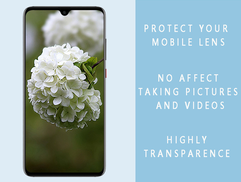 for iPhone XSmax XR XS X Mobile Camera Lens Protector Tempered Glass HD Anti-Fingerprints Anti-ScratchCamera Protector