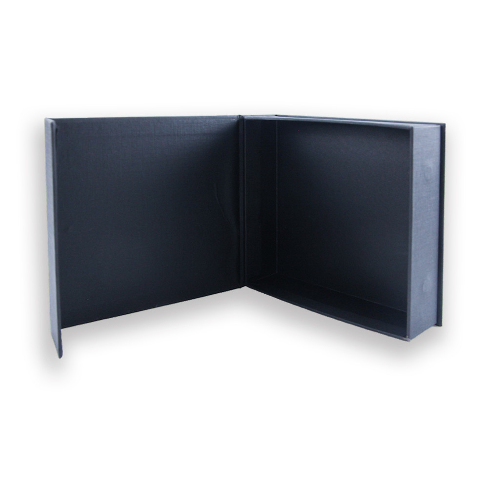 Custom Logo Black Luxury Gift Boxes With EVA Cardboard Packaging Box