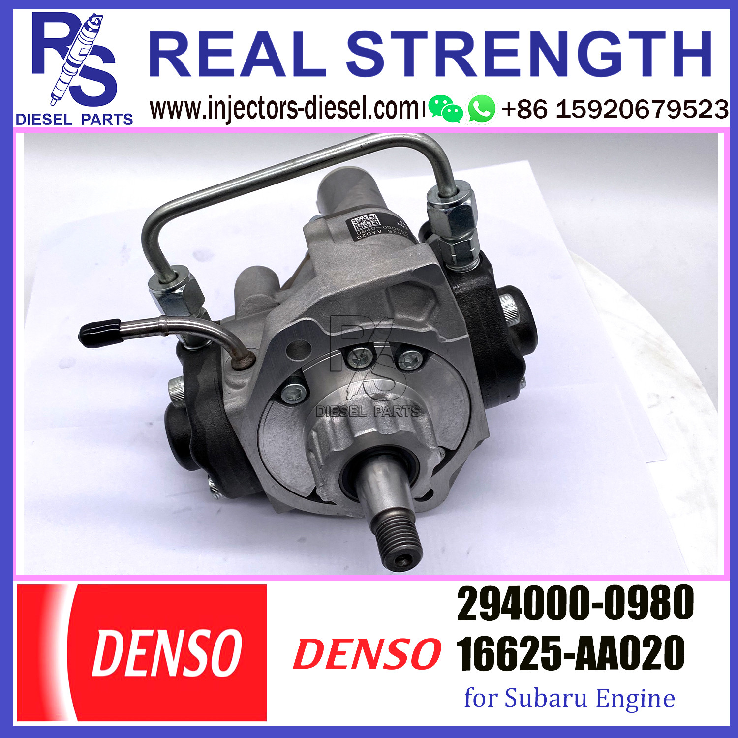 DENSO Injector Pump Diesel Engine Fuel Injection Pump 294000-0980 16625AA020 for subaru engine