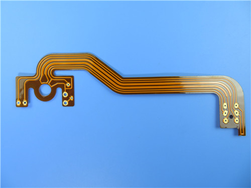Weight reduction 2 Oz Copper Flexible PCB Board With Immersion Gold