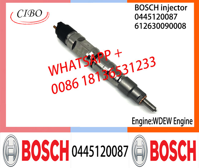 BOSCH 0445120087 612630090008 Neutral Fuel Injector Assembly 0445120087 612630090008 For WDEW