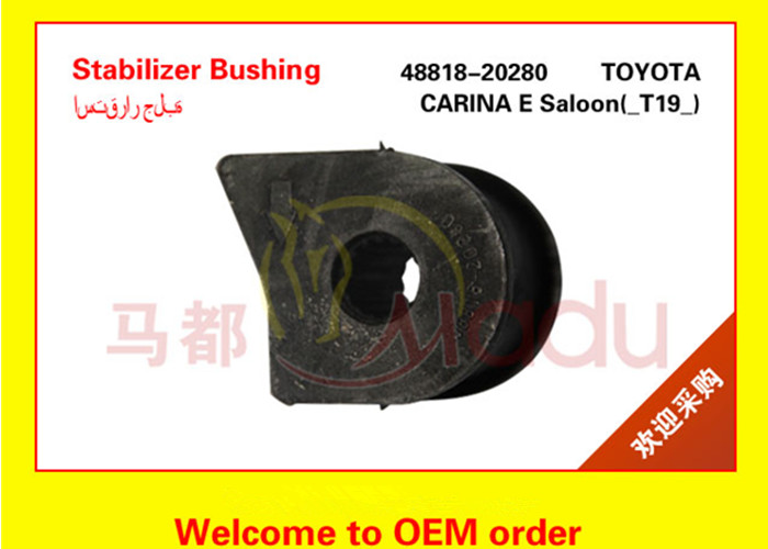 100% OEM standard size rear sway bar bushing for TOYOTA CORONA CAR 48818-20280