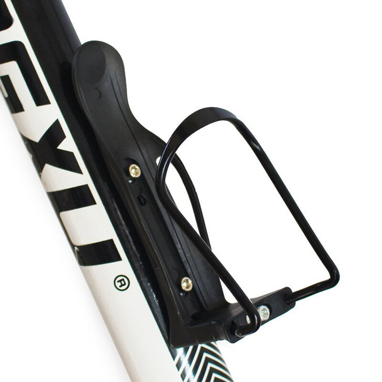 Alloy Aluminum Bike Basket Water Bottle Holder Cycling Rear Saddle Mount Holder Bracket