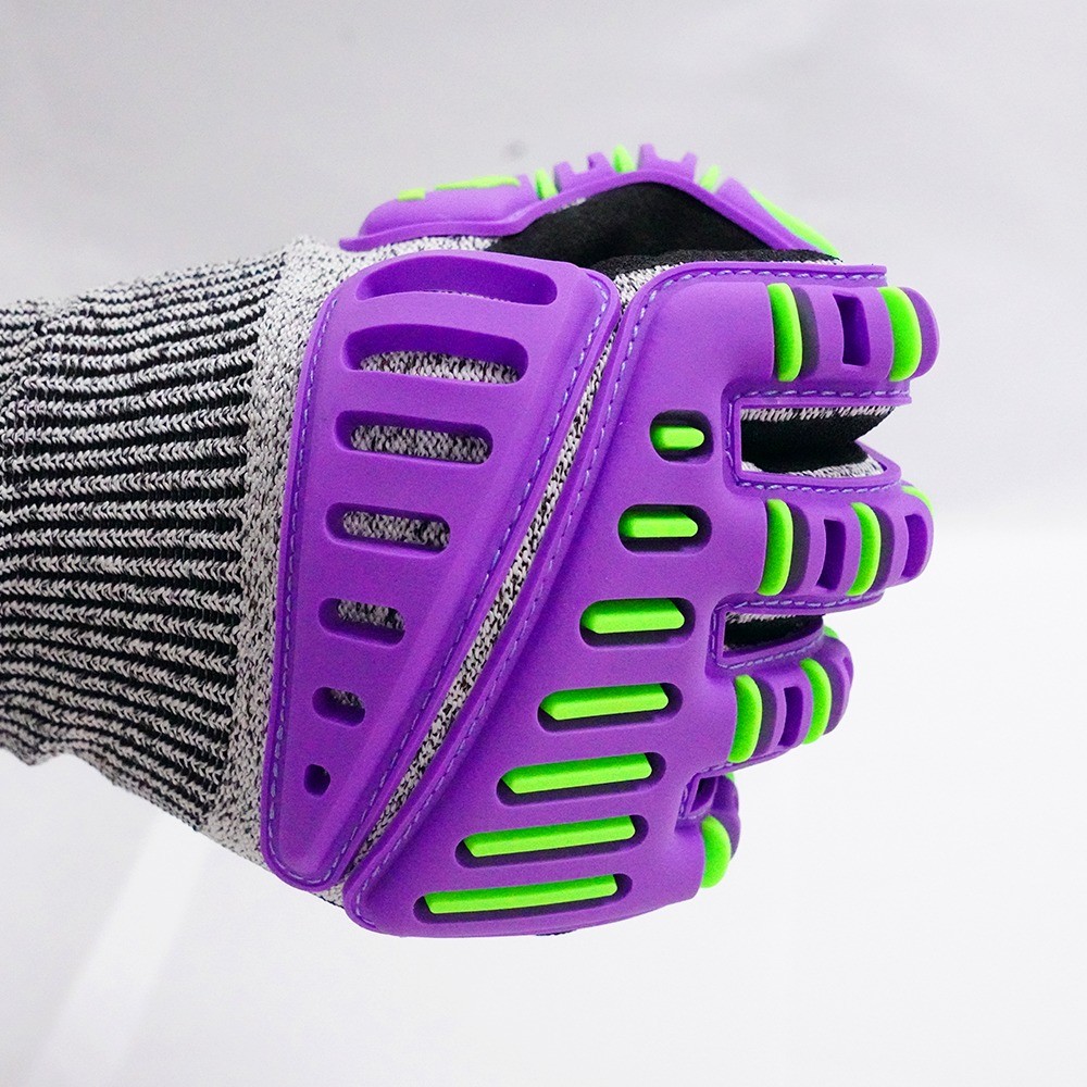 13-Needle Touchscreen Nitrile Sanding Gloves, TPR Colors Are Optional, Lightweight, Anti-Collision, Wear-Resistant, Cut-Resistant, Enabled