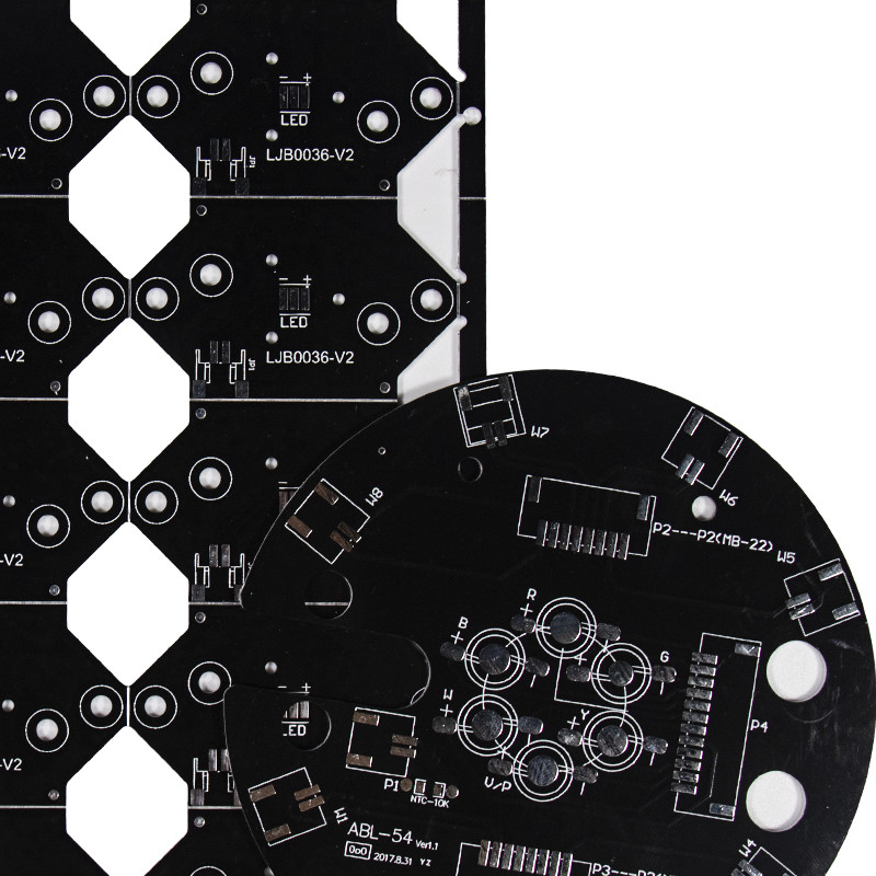 Single Sided Custom LED PCB OSP UV LED Module One Stop Service